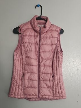 Heatkeep Mauve Quilted Puffer Vest - Sleeveless Jacket